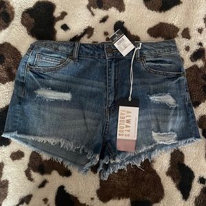 High Rise Shorts